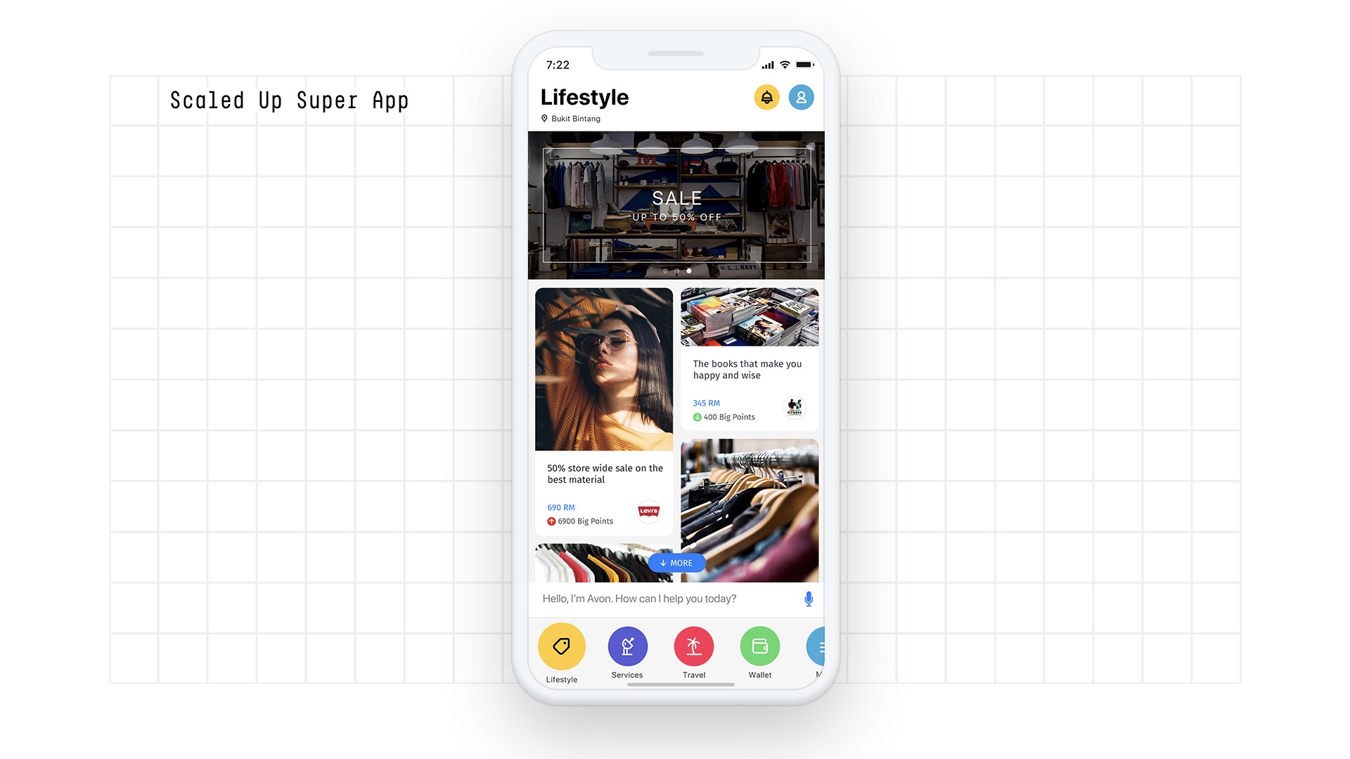 Travel content screens