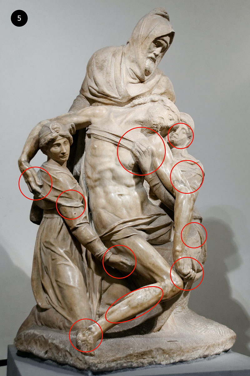 The Duomo Pietà is located at the Museum of Opera of Saint Maria of Fiore
